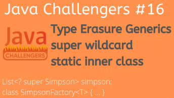 Generics super wildcard