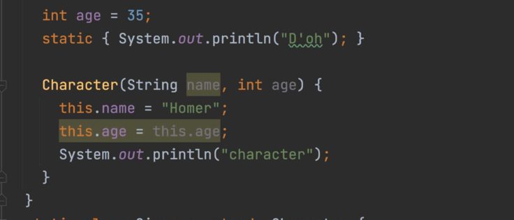 simpson inheritance constructor challenge