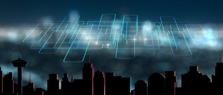 Data Being Stored in the Cloud by Many Storage Technologies.
